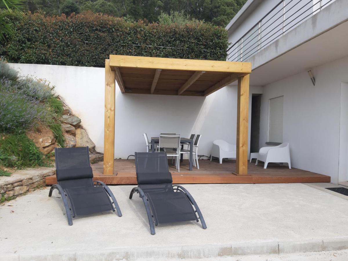 T2 Calme Avec Vue Mer Et Borne De Recharge Sur Demande バスティア エクステリア 写真